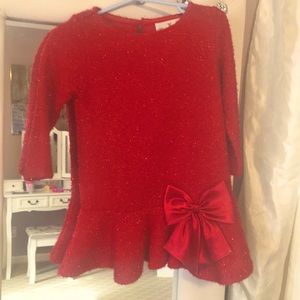 Girl holiday dress size 2T